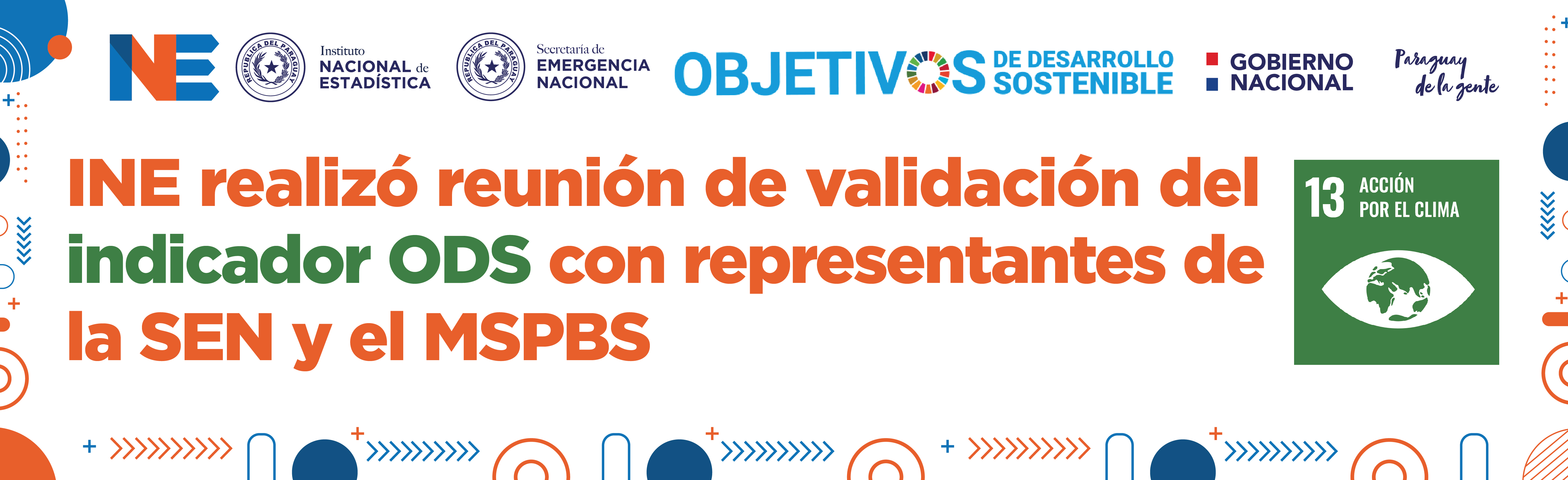 INE realizó reunión de validación del Indicador ODS con representantes de la SEN y el MSPBS